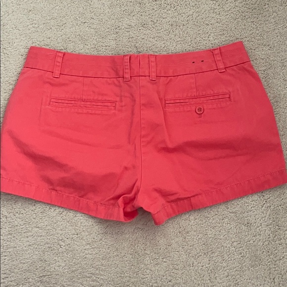 J Crew Coral Shorts - Picture 2 of 3